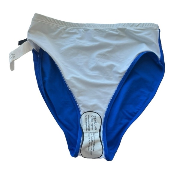 Lauren Ralph Lauren Blue High Rise Ombré Swim Separate Bottoms S 20387256 Size 6 - Picture 6 of 14